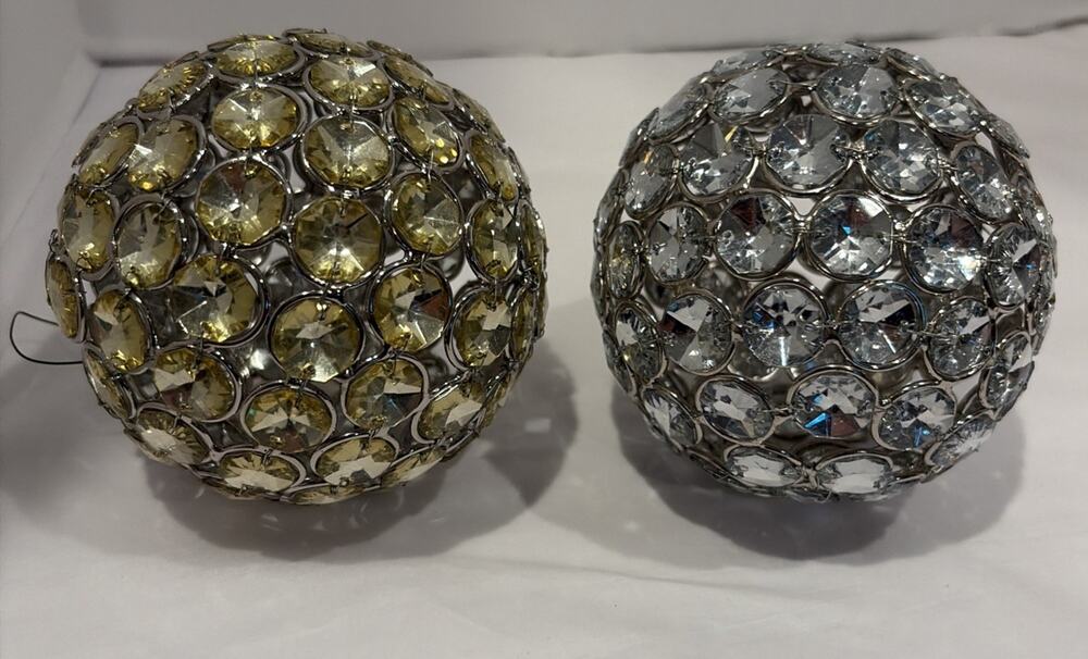 Pier 1 Imports 3.5” Jeweled Orb/Sphere NWT/NWOT